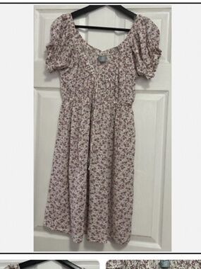 Sky and Sparrow floral midi dress size small